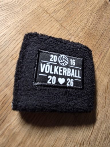 Personalisiertes Schweißband Völkerball 2016–2026 von SaTie.signature